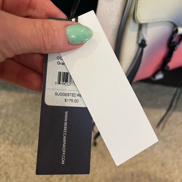 BNWT Rebecca Minkoff Crossbody Mini Mac in Grafitti Print - Picture 2 of 7